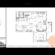 2J+D Floor Plan at Scala Condos - 835 sq.ft
