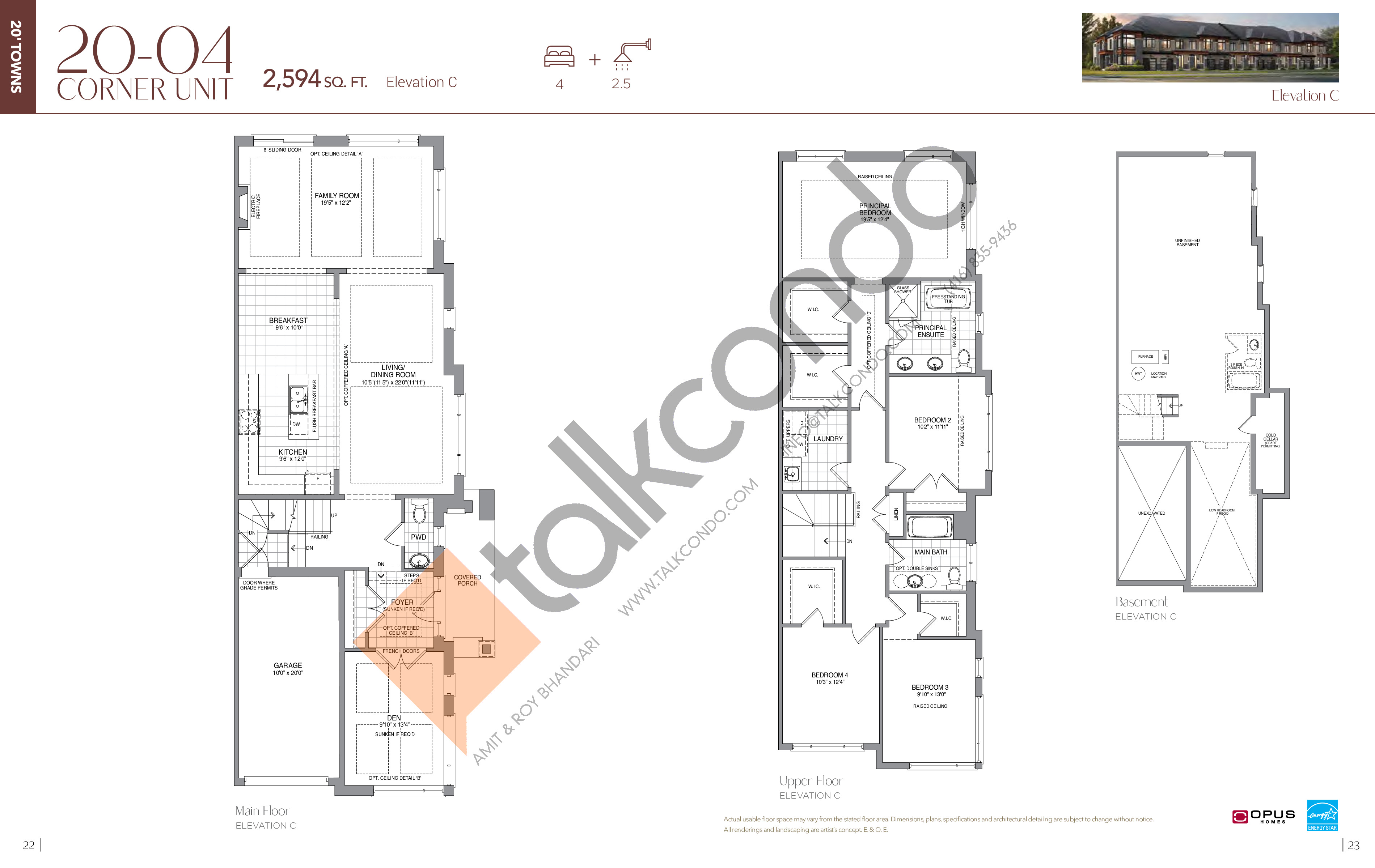 The Castle Mile by OPUS Homes Floor Plans, Prices, Availability