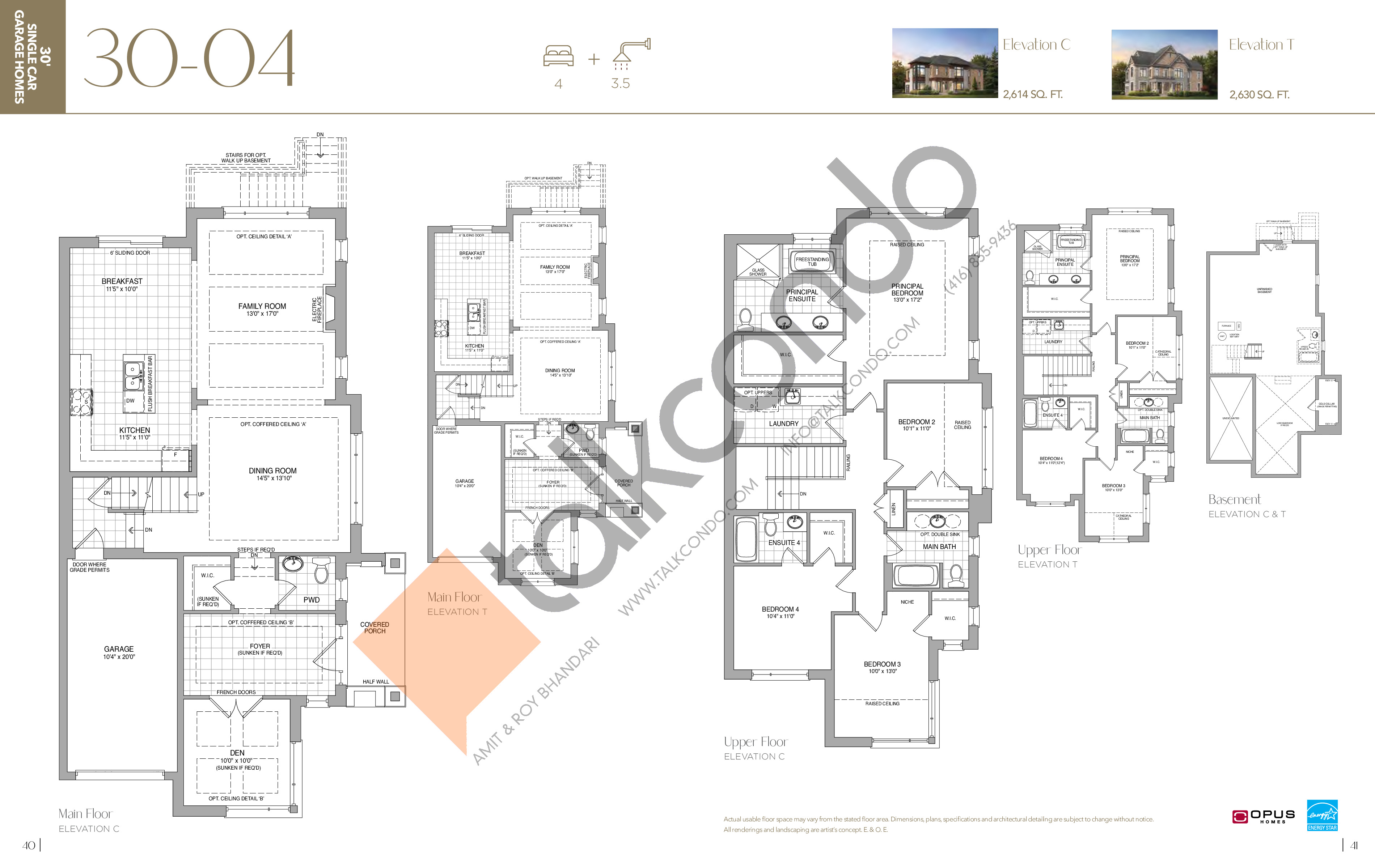 The Castle Mile by OPUS Homes Floor Plans, Prices, Availability